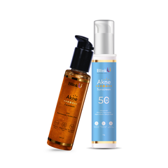 Two skincare products from the brand 'Blink' on a white background