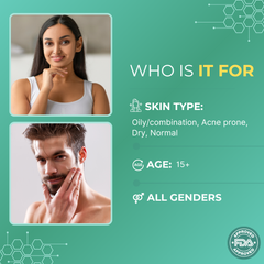 Acne Solution - Niacinamide & Salicylic acid Akne Facewash 100ml