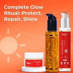 GlutaRadiance Face wash, Face mask & Sunscreen
