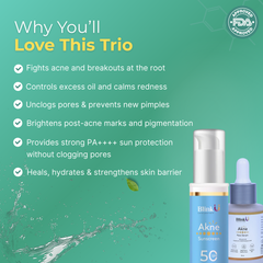Akne Sunscreen & Face serum