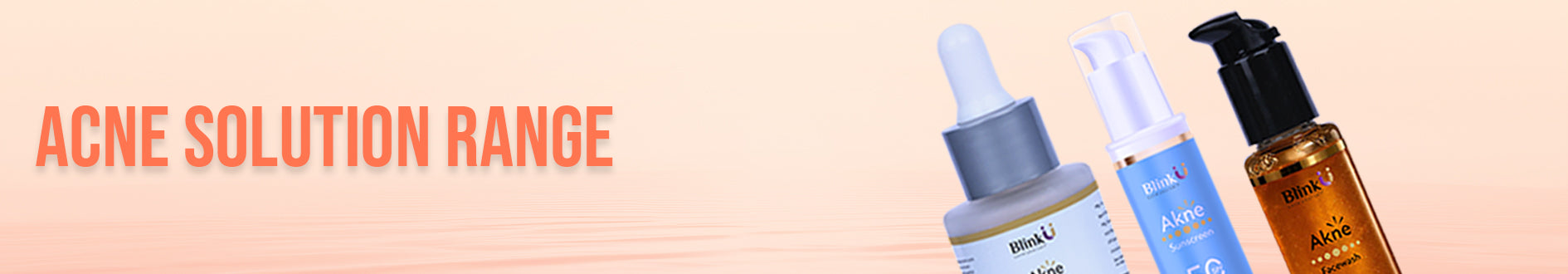 Acne Solution Range Collection Banner