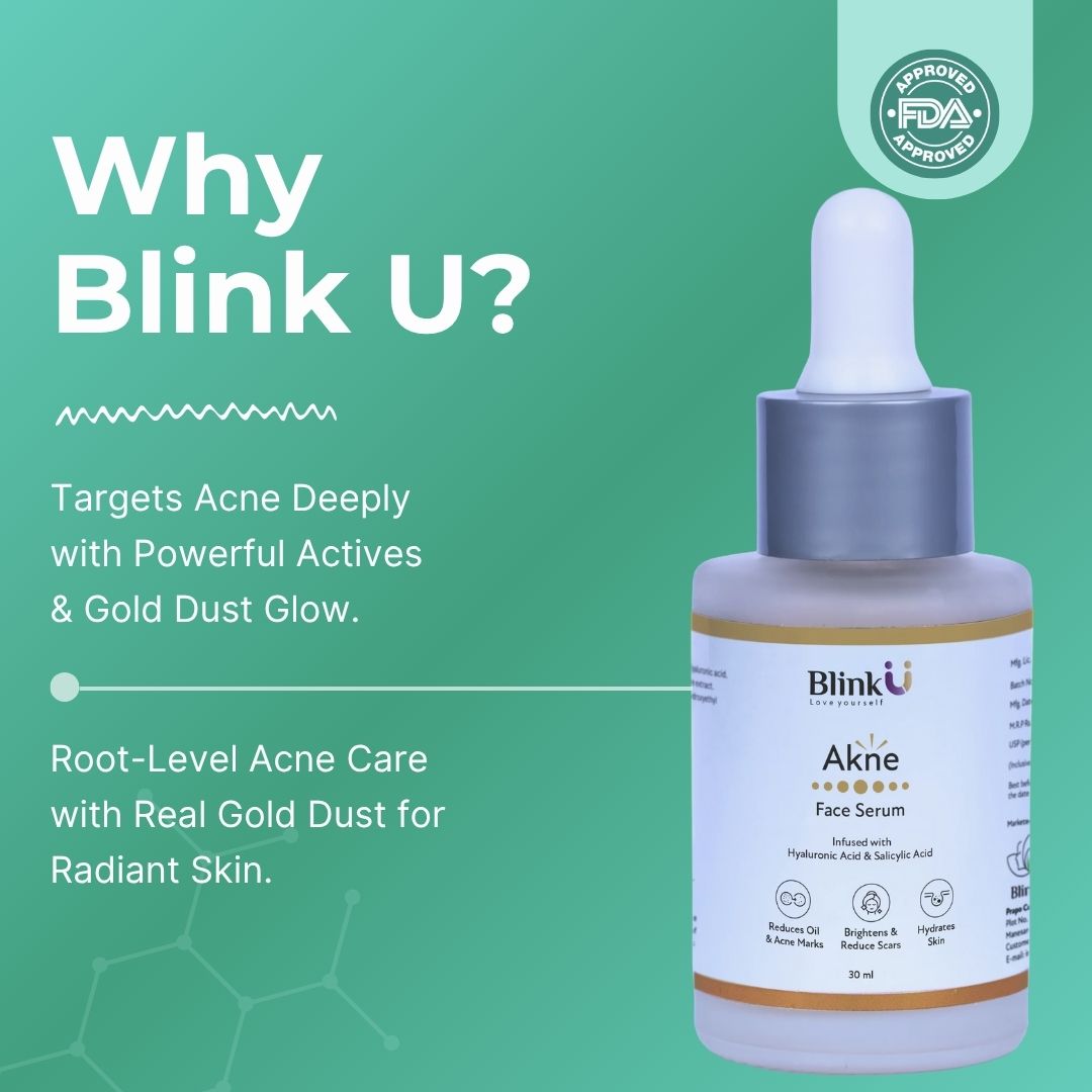 Acne Face Serum with 5% Niacinamide & 1% salicylic acid 30ml