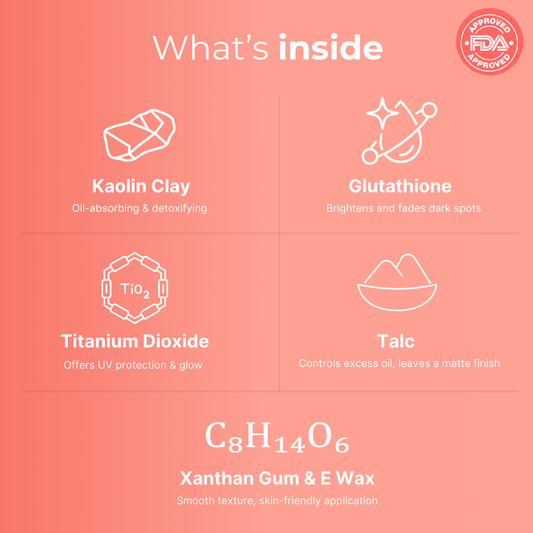 Skincare products displayed for glow and nourishment