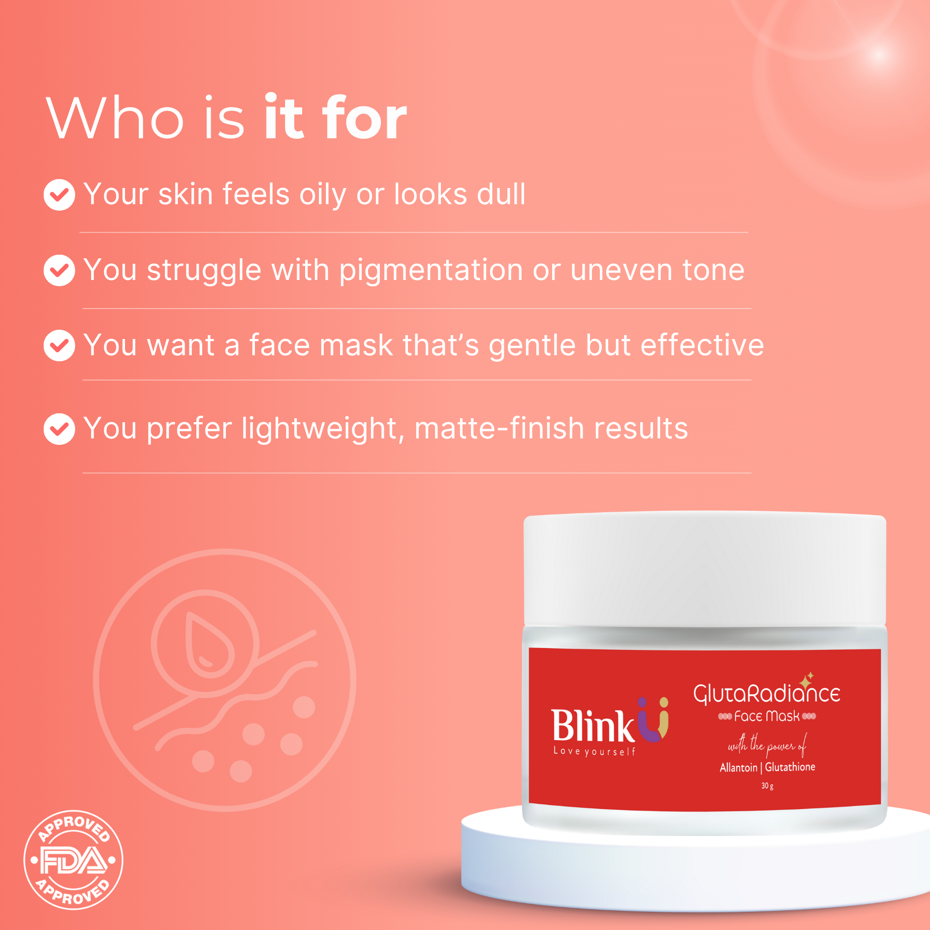 GlutaRadiance Facemask 30g