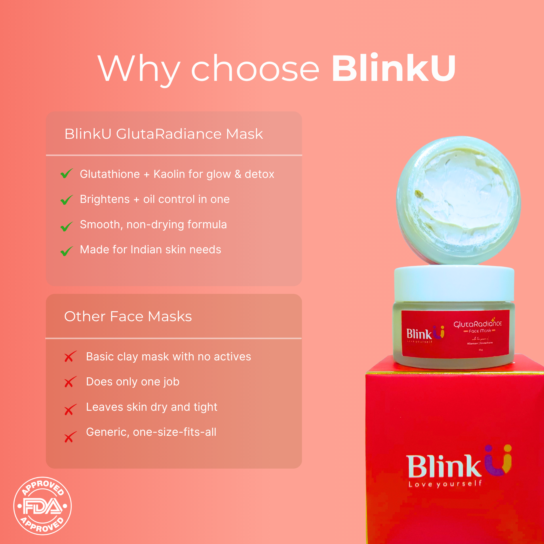 Blinku skincare product information