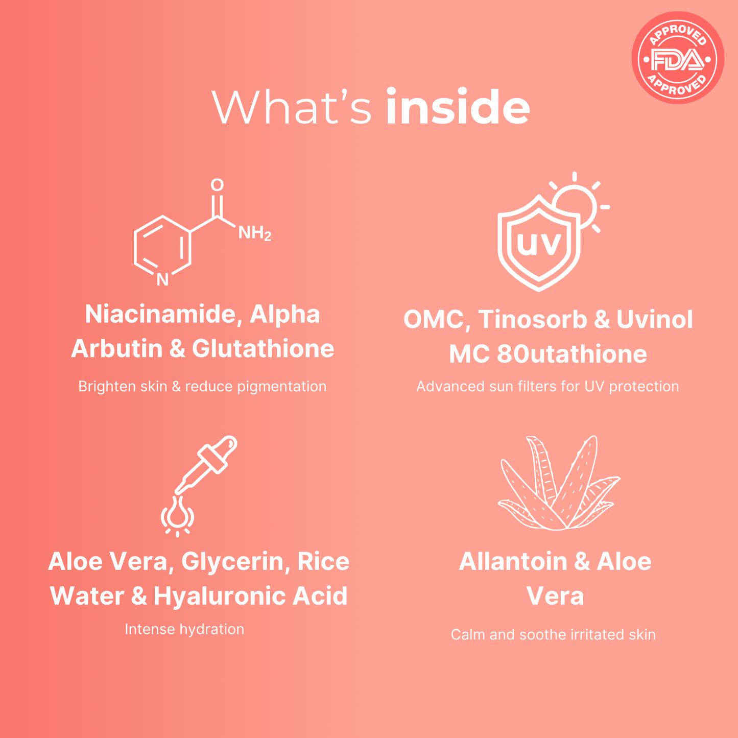 Skincare products arranged for balanced healthy skin