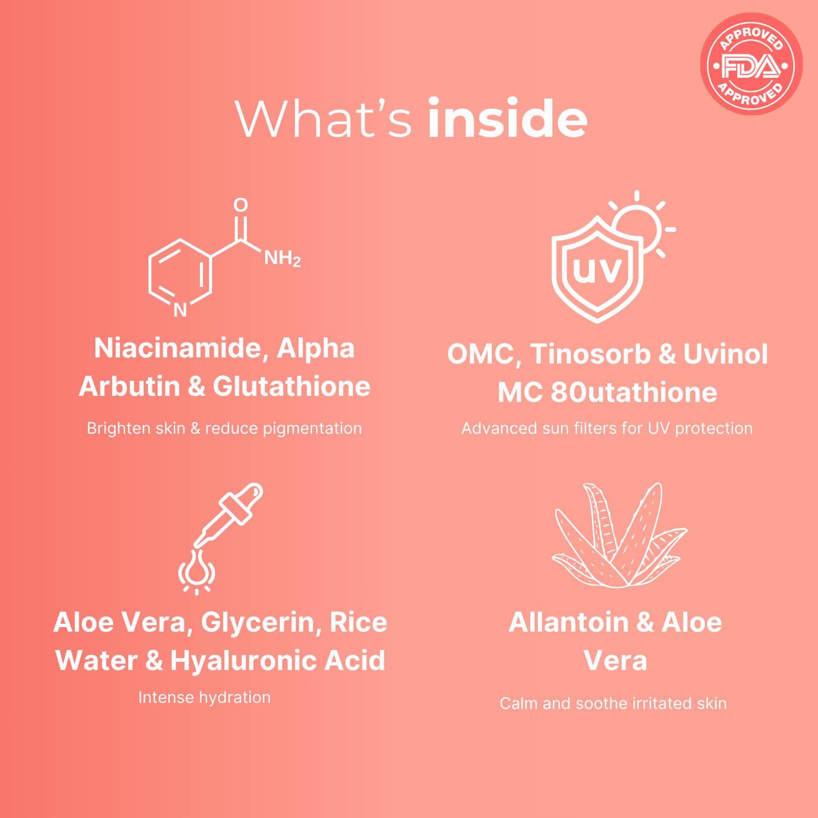 Skincare products arranged for balanced healthy skin