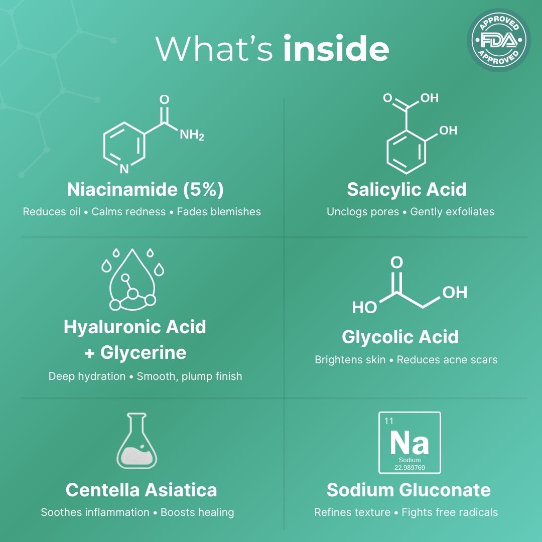 Skincare products showcased for hydration and comfort