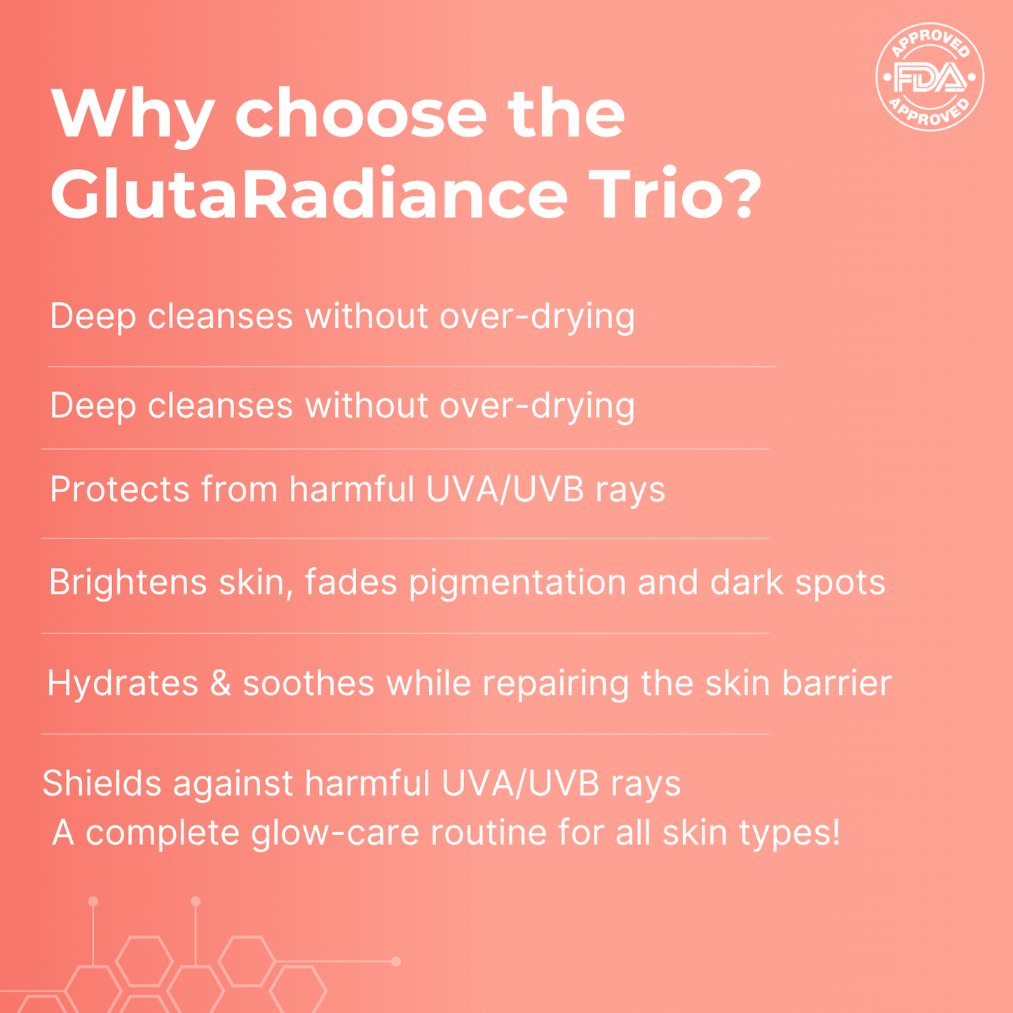 Skincare product banner highlighting nourishment and care