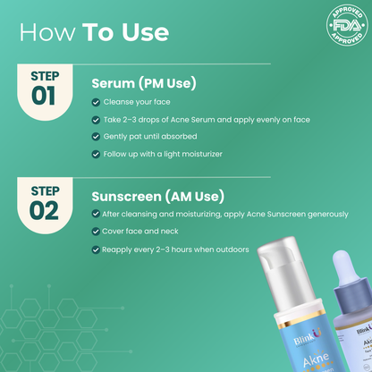 Blinku skincare product info