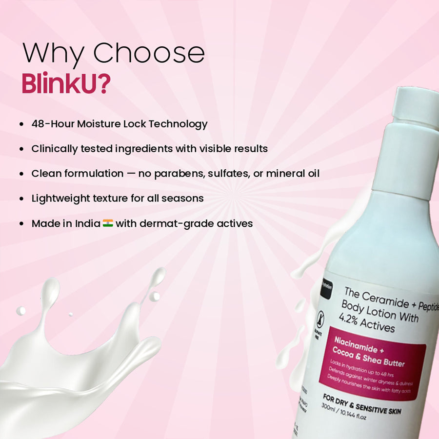 Skincare products displayed for smooth nourished and healthy skin