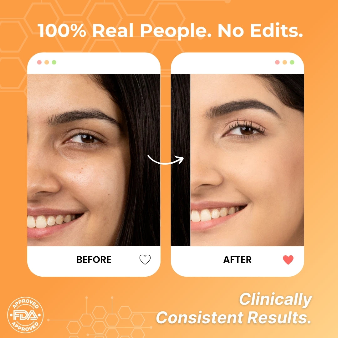 Blinku skincare products displayed for glow and nourishment