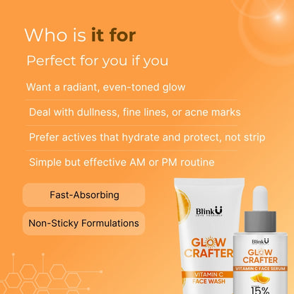 Skincare routine products arranged for healthy glowing skin