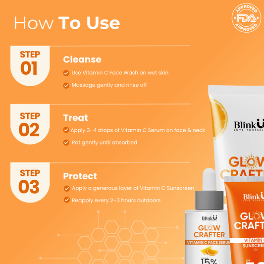 Blinku skincare product info