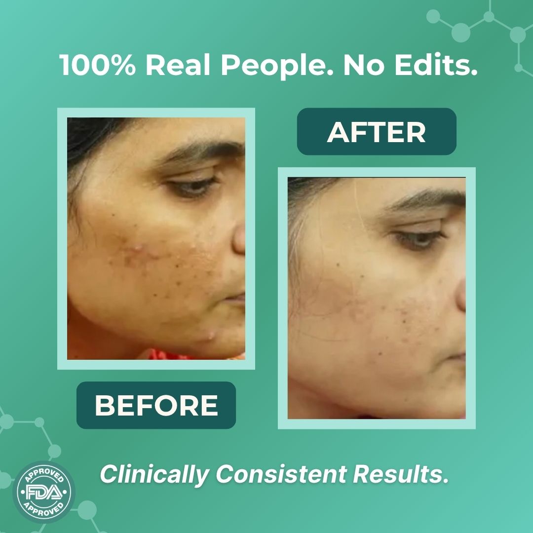 Skincare essentials displayed for balanced healthy skin