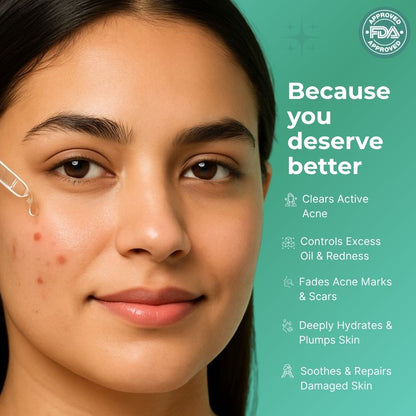 Skincare products showcased for daily skin care