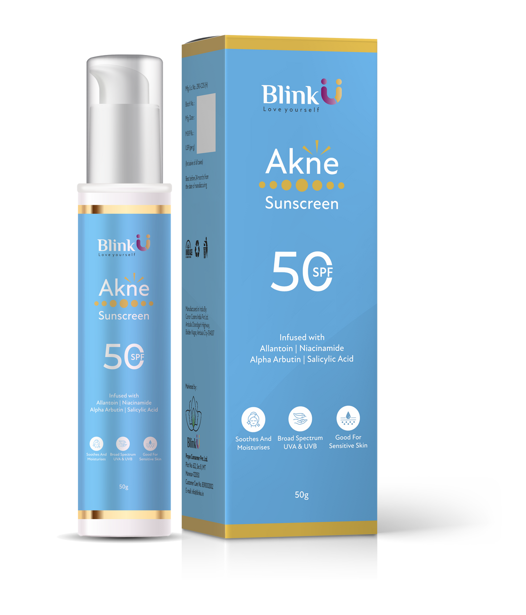 Acne Sunscreen 50g