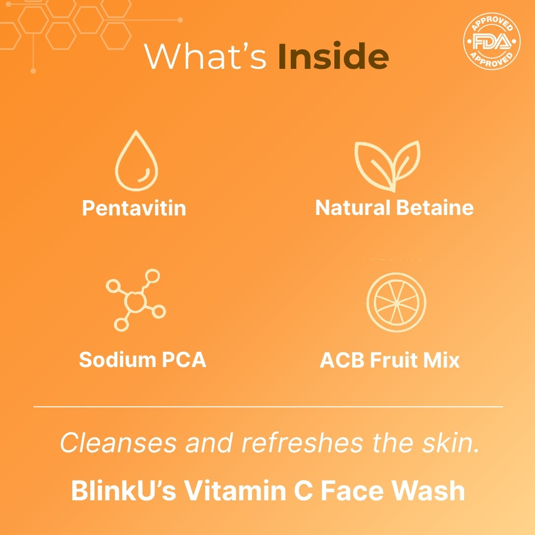Glow Crafter - Vitamin C Facewash with Betaine and Pentavitin