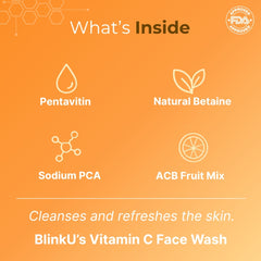 Glow Crafter - Vitamin C Facewash with Betaine and Pentavitin