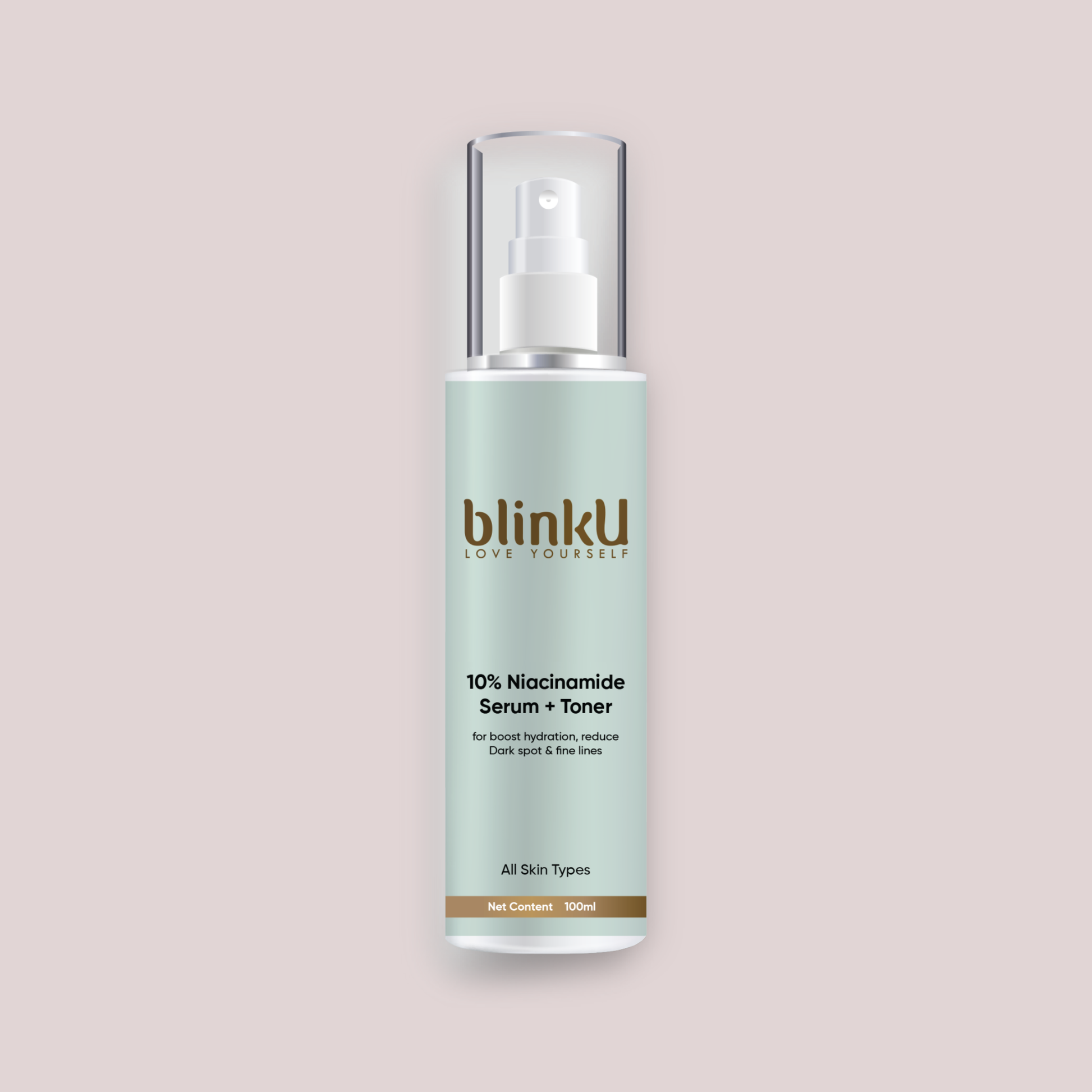 Blinku 10% Niacinamide Serum Toner for Pores & Oily Skin – 100ml