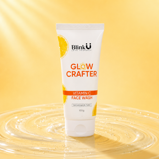 Blinku Vitamin C Face Wash for Brightening & Dull Skin – 100ml