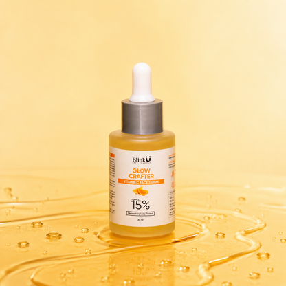 Blinku 15% Vitamin C Face Serum for Dark Spots & Brightening – 30ml