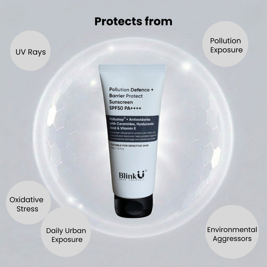 Pollution Defence+ Barrier Protect Sunscreen SPF50 PA++++