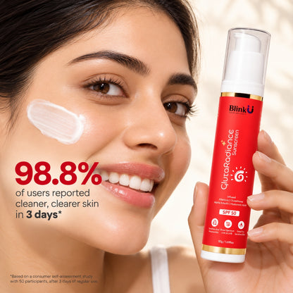 GlutaRadiance Sunscreen SPF 50 PA++++ with Glutathione & Niacinamide – 50g