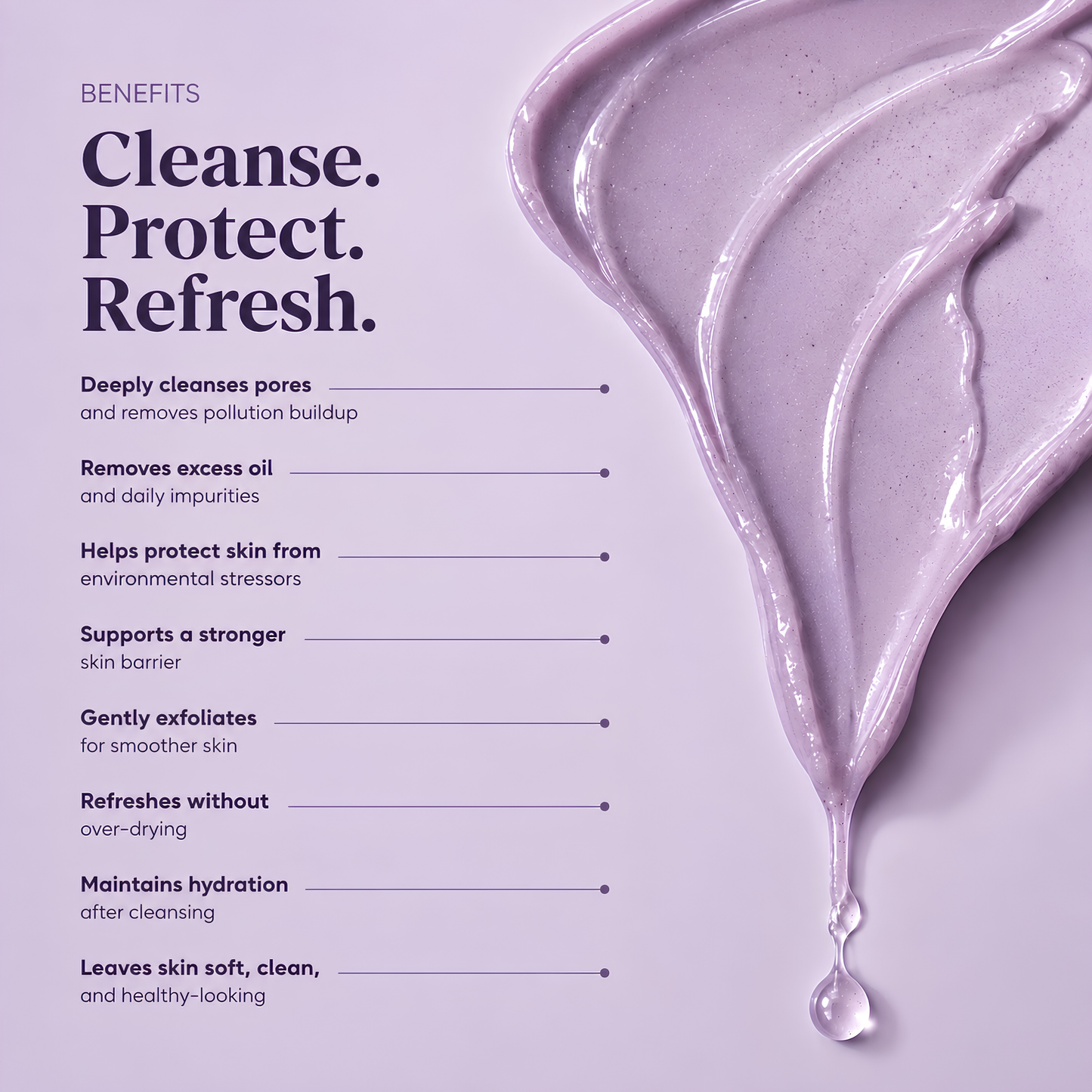 Pollution Defence + Barrier Protect Face Wash