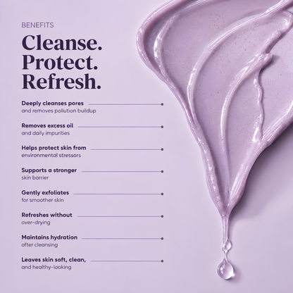 Pollution Defence + Barrier Protect Face Wash
