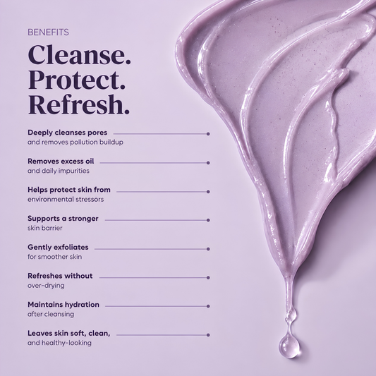 Pollution Defence + Barrier Protect Face Wash