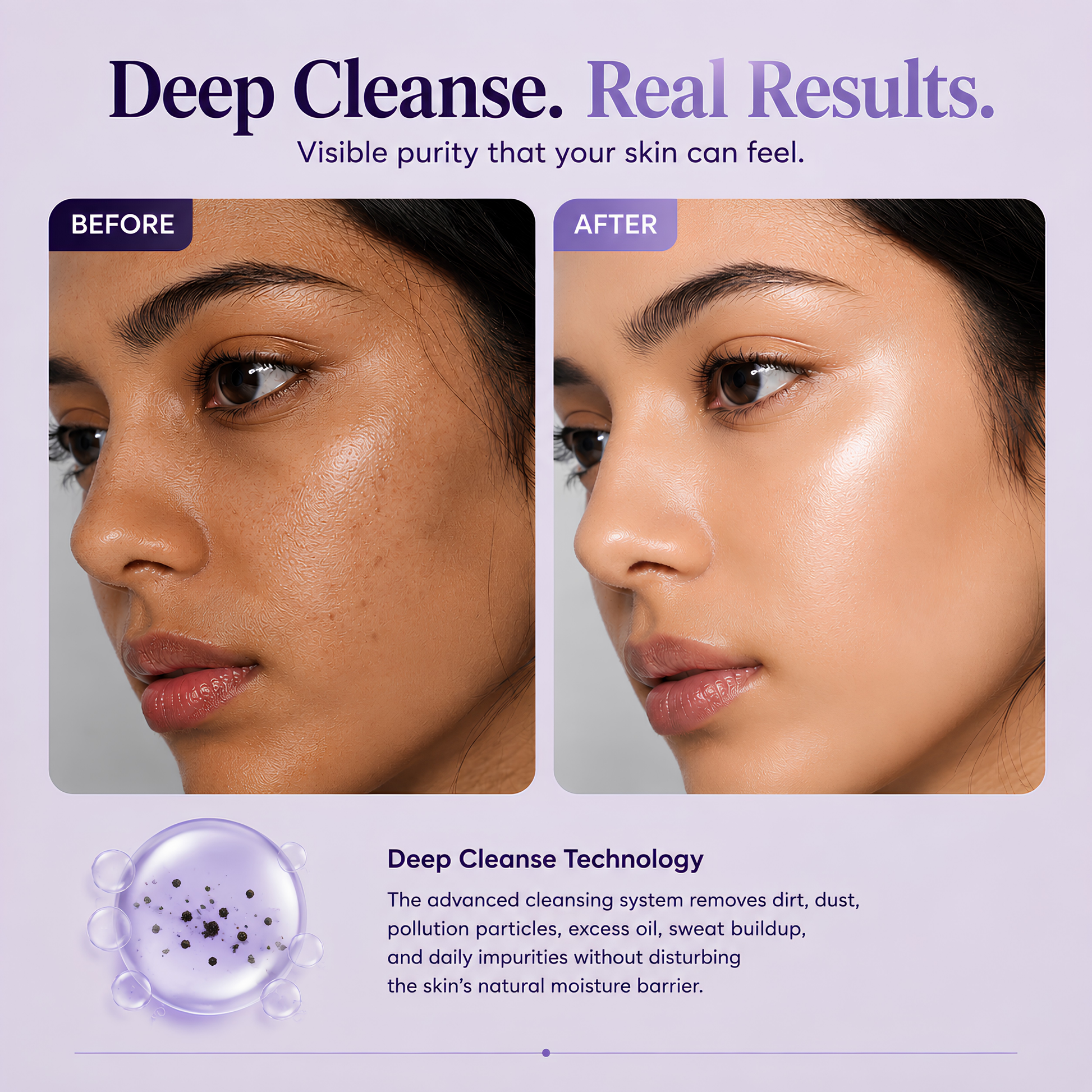 Pollution Defence + Barrier Protect Face Wash