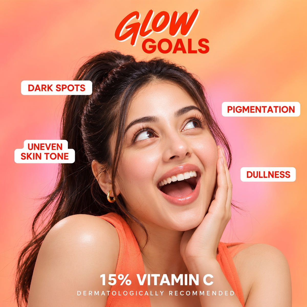 15% Vitamin C Face Serum with Ethyl Ascorbic Acid & Ferulic Acid – 10ml