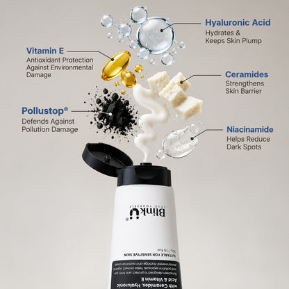 Pollution Defence + Barrier Protect Sunscreen SPF 50 PA++++ with Ceramides & Antioxidants – 50g