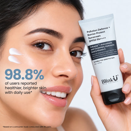 Pollution Defence + Barrier Protect Sunscreen SPF 50 PA++++ with Ceramides & Antioxidants – 50g