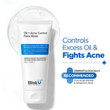 Oil + Acne Control Face Wash with Salicylic Acid & Niacinamide – 100ml