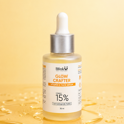 Blinku 15% Vitamin C Face Serum for Dark Spots & Brightening – 30ml