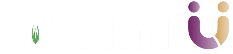 Blinku skincare products arranged for daily skin care routine